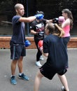 Youth and sport - promotion of kickboxing in the Belgrade Zoo