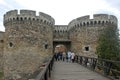 The Zindan Gate, one of the gates of old Belgrade in Belgrade Fortress, Serbia