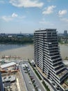 Belgrade Waterfront city day river view