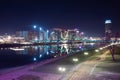 Belgrade Waterfront and tramway bridge, Capitol of Serbia