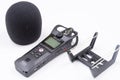 Belgrade - 20.02.2022 - Zoom H1n recording device isolated above white background