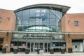 Belgum, Facade of the Esplanade shopping center in Louvain-la-Neuve