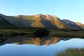 Belianske Tatras with Trojrohe lake in Slovakia