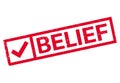 Belief rubber stamp