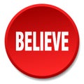 believe button Royalty Free Stock Photo