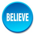 believe button Royalty Free Stock Photo