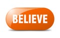 believe button. believe sign. key. push button. Royalty Free Stock Photo