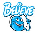 Believe icon message