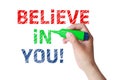 Believe in you