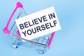 Believe In Yourself Motivational Concept Royalty Free Stock Photo