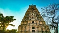 Ancient UNESCO World Heritage Site Virupakshi Temple in Hampi, Karanataka, India