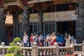 Believers piously worship in the Bangka Longshan Temple