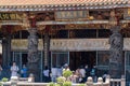 Believers piously worship in the Bangka Longshan Temple