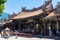 Believers piously worship in the Bangka Longshan Temple