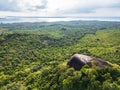 Belitung island landscape with Batu Beginda in Indonesia