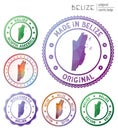Belize badge.
