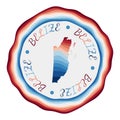 Belize badge.