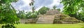 Belize, Central America, Altun Ha Temple. Web Banner Royalty Free Stock Photo