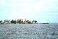 Belize City Shoreline, Belize Royalty Free Stock Photo