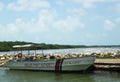 Belize Port Authority boat in Belize City