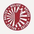 Belize stamp.