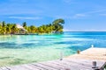 Belize, a tropical paradise in Central America. Royalty Free Stock Photo