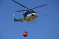 Bell 412 in action Royalty Free Stock Photo