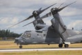 A Bell-Boeing CV-22B Osprey tiltrotor military aircraft