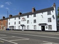 The Bell and Castle Pub on Burton Rd. Converted from a row of Mill Cottages. Derby, UK. May 3, 2023.