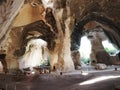 Bell cave in the ancient city of Beit Guvrin Royalty Free Stock Photo