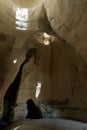 Bell caves in Beit Guvrin-Maresha National Park Royalty Free Stock Photo