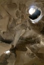 Bell caves in Beit Guvrin-Maresha National Park Royalty Free Stock Photo