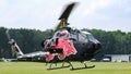 Bell Cobra TAH-1F of The Flying Bulls taking off in Goraszka in Poland