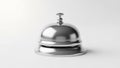 The bell features a round push button at the top for ringing Royalty Free Stock Photo