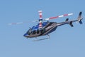 Bell 407 flypast Royalty Free Stock Photo