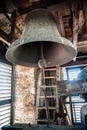 The bell of the Franciscan church in Klausenburg Royalty Free Stock Photo