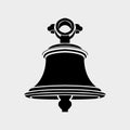 The bell of Hindu temple vector icon