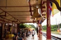 Bell at Hua Hin train station Royalty Free Stock Photo