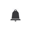 Bell icon illustration Royalty Free Stock Photo