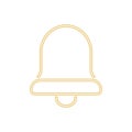Bell Icon Illustration Royalty Free Stock Photo