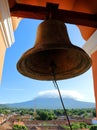The Bell of Iglesia de La Merced in Granada, Nicaragua Royalty Free Stock Photo