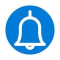 Bell Line Style vector icon which can easily modify or edit Royalty Free Stock Photo