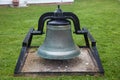 Bell near West Quody lighthouse in Lubec