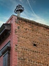 Bell on Old Brick Building Royalty Free Stock Photo