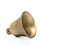 Bell over white background