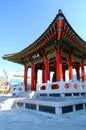 Bell Pavillion Near Hwaseong Haenggung Royalty Free Stock Photo