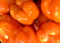 Bell Pepper, Orange Color, mild spiciness