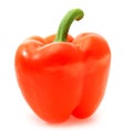 Bell pepper. Orange vegetable