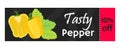 Bell pepper sale - organic, vegetarian nutrition. Fresh garden product
