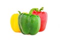 Bell pepper three colors